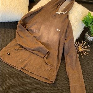 Oakley men’s brown hoodie